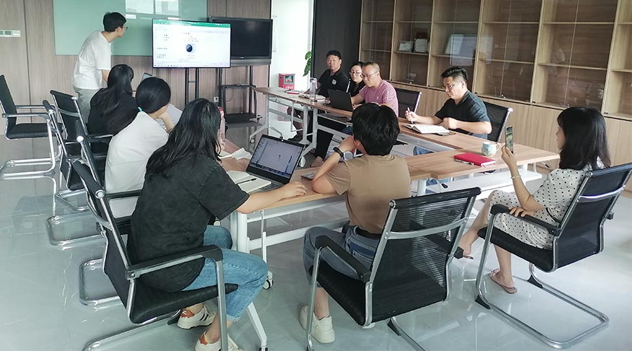 勤練“內功”！金環(huán)電器銷售部門開展產品知識培訓