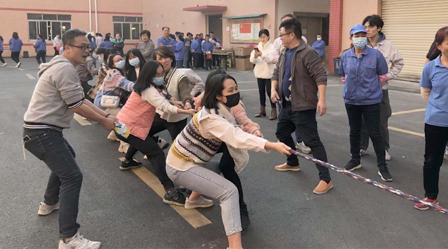 凝心聚力 辭舊迎新！金環(huán)電器開展跨年文娛活動