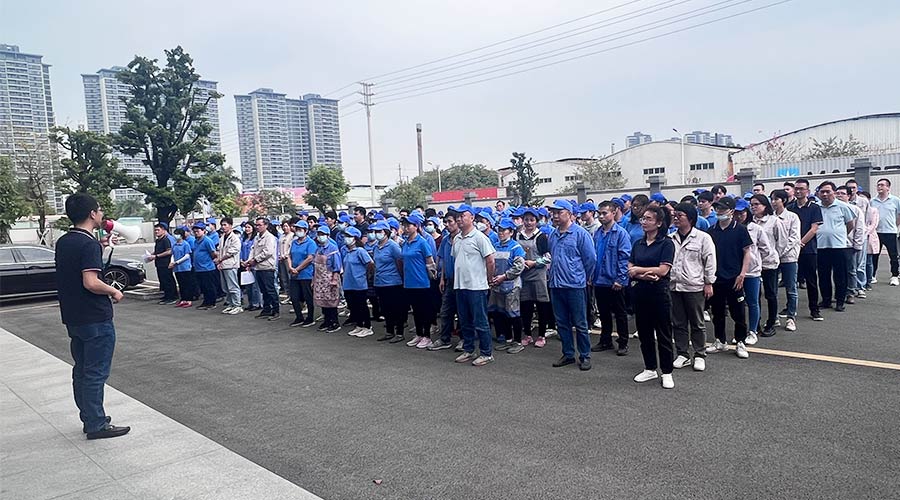 安全至上 防范未“燃”！金環(huán)電器開展消防安全演練