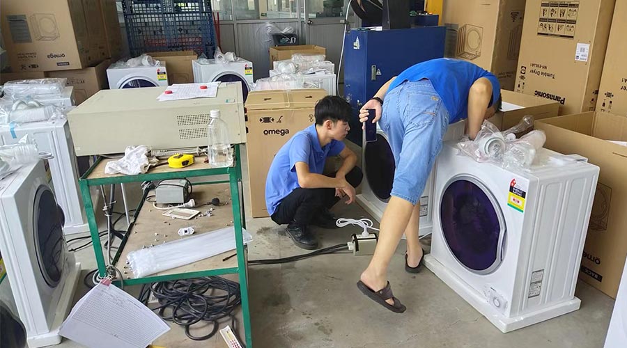 驗(yàn)貨省心省力！澳洲omega客戶稱贊衣物烘干機(jī)代工質(zhì)量高