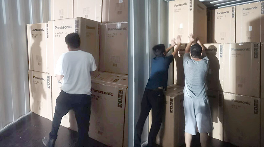 出貨速度！金環(huán)電器順利完成松下客戶的衣物烘干機出貨