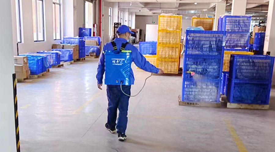 健康和安全放首位！金環(huán)電器全面開展工廠除菌工作