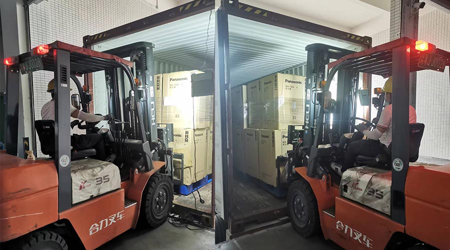 趕進度加油干！ 迅速完成松下客戶的衣物烘干機出貨