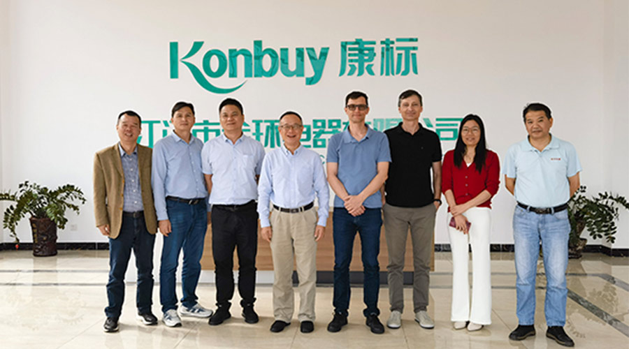 新項目對接！客戶伊萊克斯親臨金環(huán)電器參觀指導(dǎo)